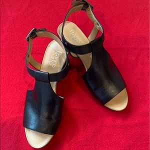 Franco Sarto Wedge Slingback Sandal